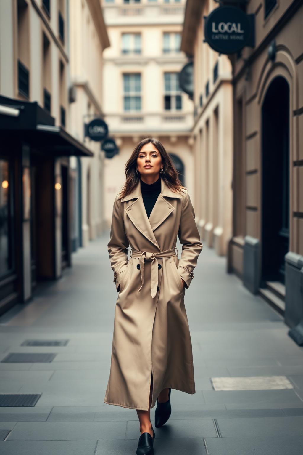 AI genereret Instagram Story til fashion brand — Paris