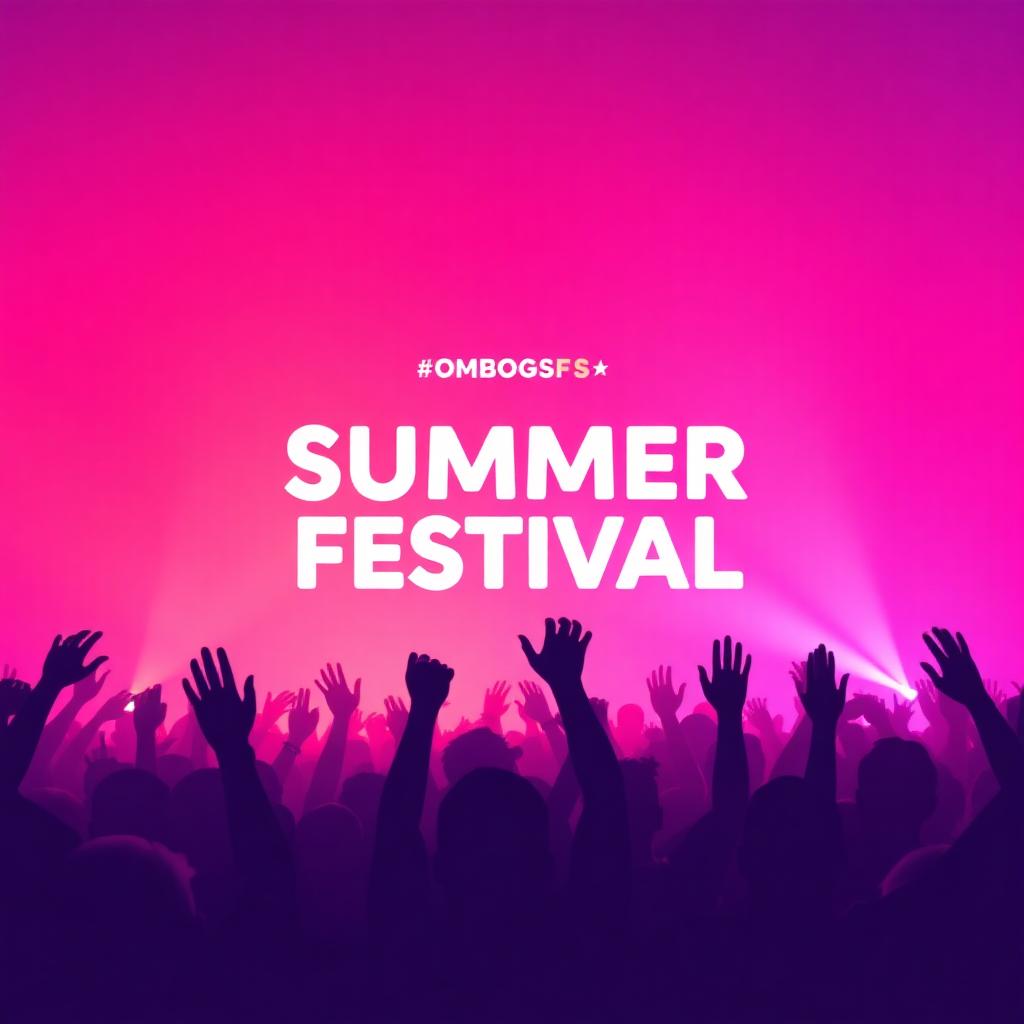 AI genereret festival banner — sommermusik